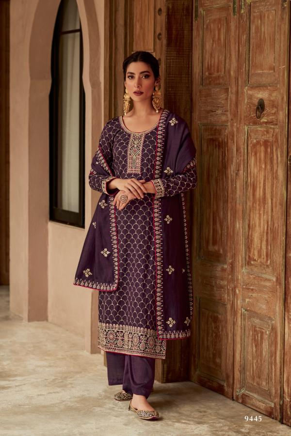 Aashirwad Gulkand Nargis Silk Designer Salwar Kameez 